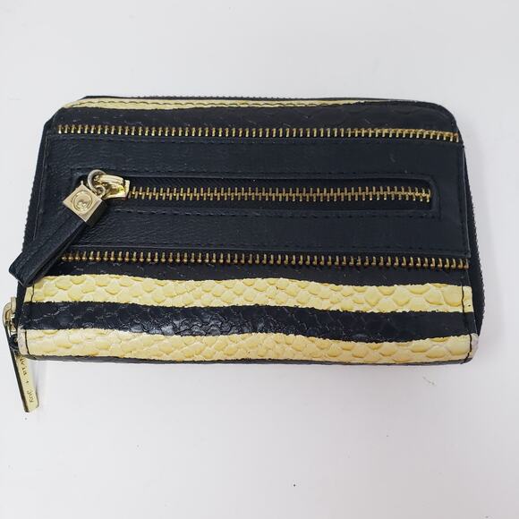 Olivia + Joy Snakeskin Zip Wallet - Picture 2 of 4